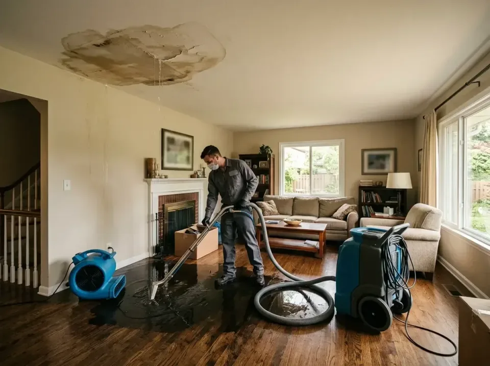 attic-pipe-burst-ceiling-drip-008 — frequently asked questions, Water Damage Restoration & Carpet Care in Lutz, FL